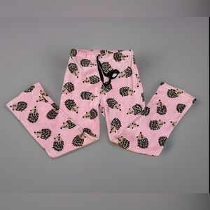 Pink Porcupine Soft Fluffy Comfortable Lounge Pajama Pants Junior Medium